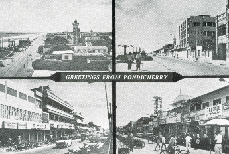 17-04 - Pondichery - 4 vues - 2